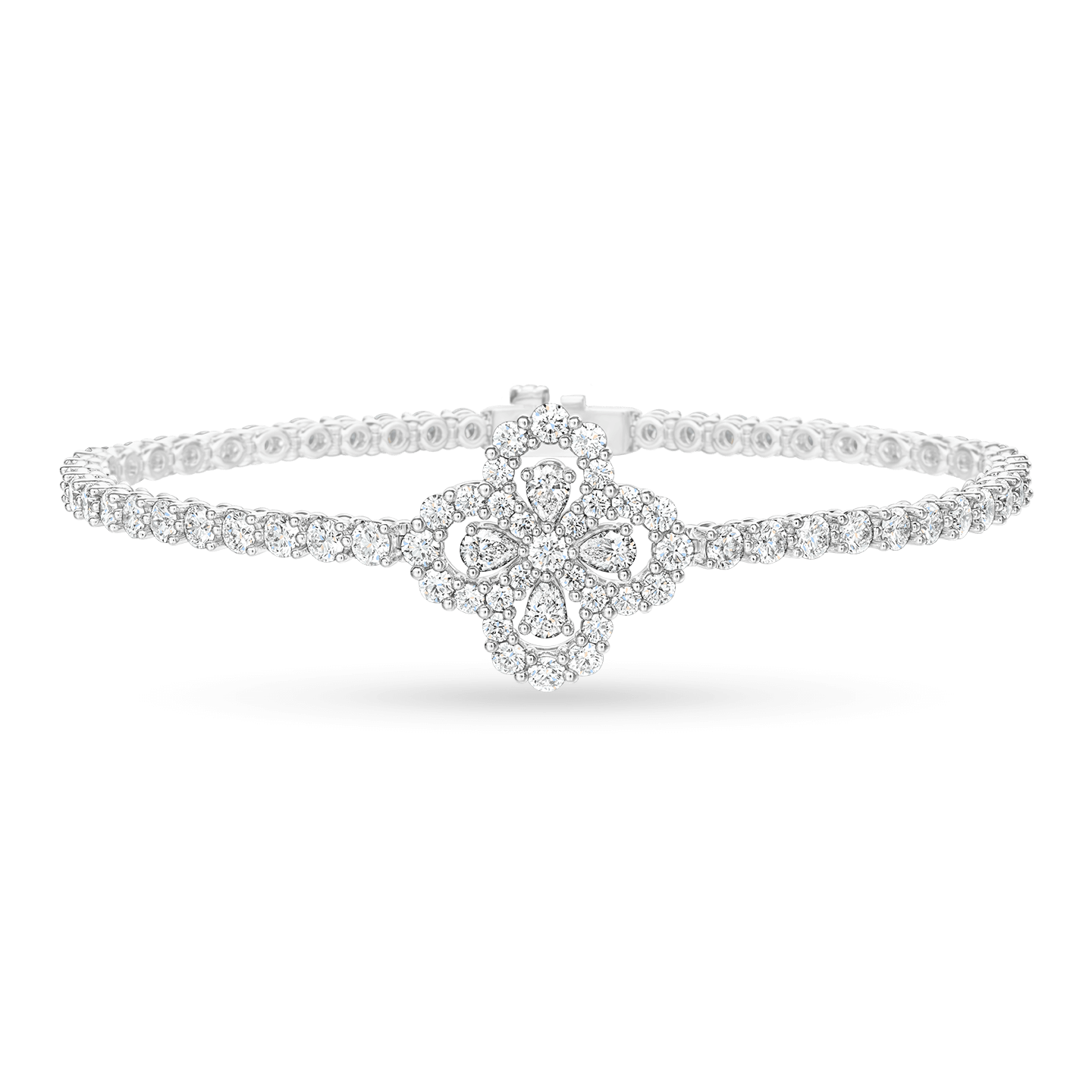 Diamond Loop钻石手镯正面视图