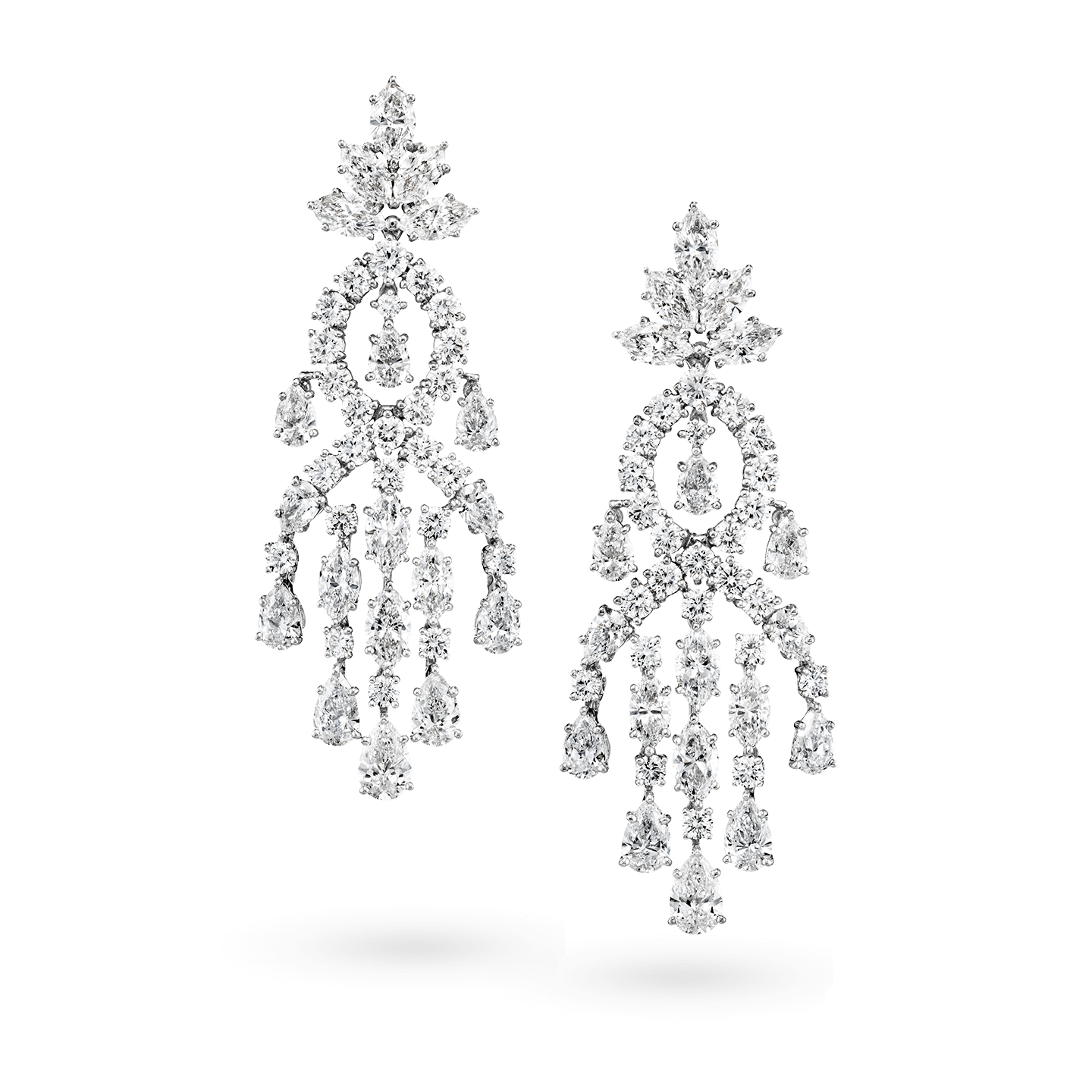 Diamond Chandelier Earrings, Product Image 1