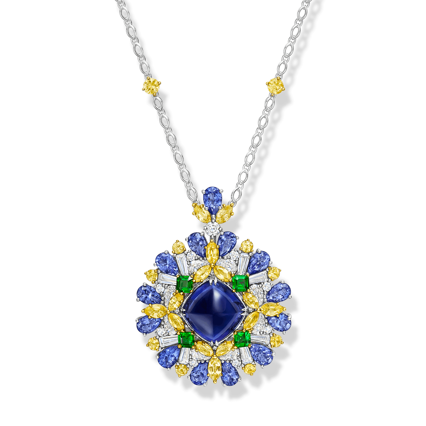 Winston Kaleidoscope Tanzanite Pendant 